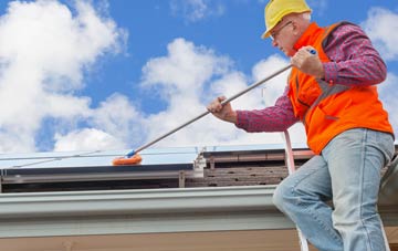 Wrentham soft wash roof cleaning